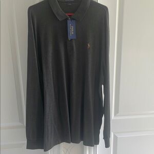 Polo by Ralph Lauren Black Polo Shirt Classic Style new with tags